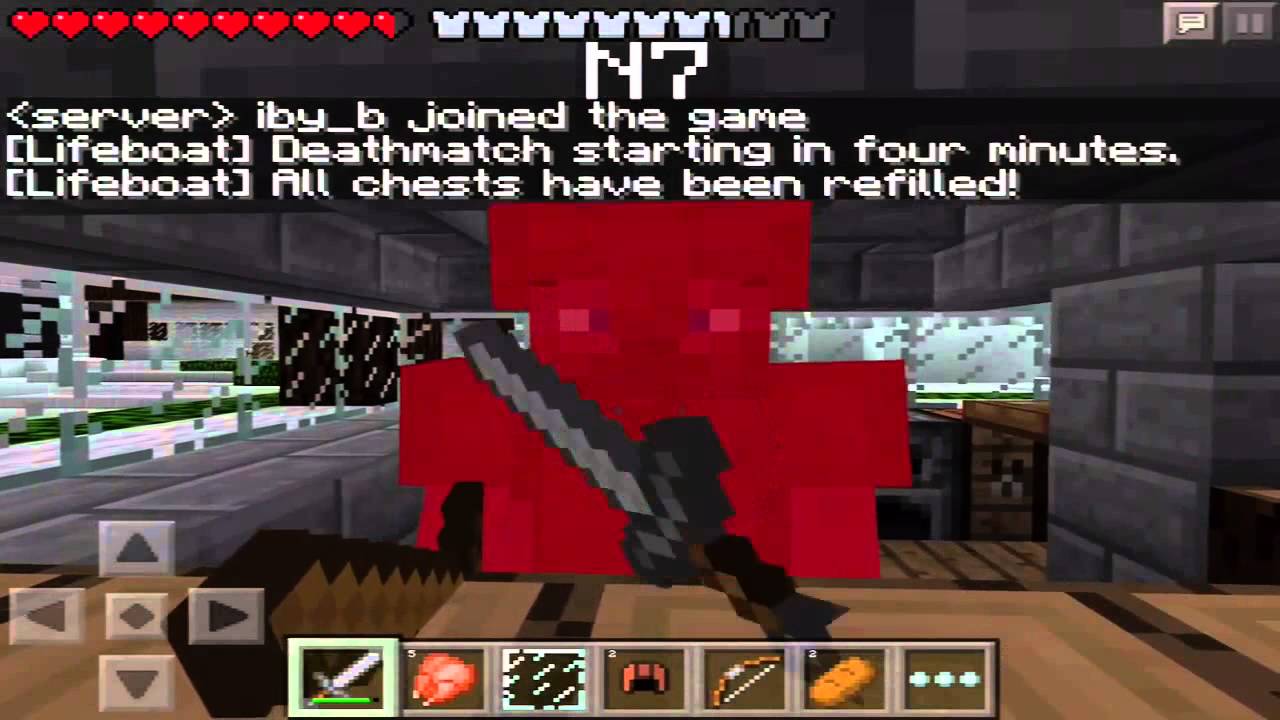 Minecraft PE : HUNGER GAMES EP.25 - POCKET EDITION SURVIVAL GAMES SERVER