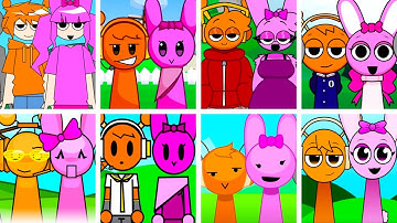 Incredibox Sprunki but OREN & PINKI in ALL Different MODS