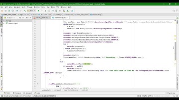Android Audio Recorder - Android Studio Tutorial part 4