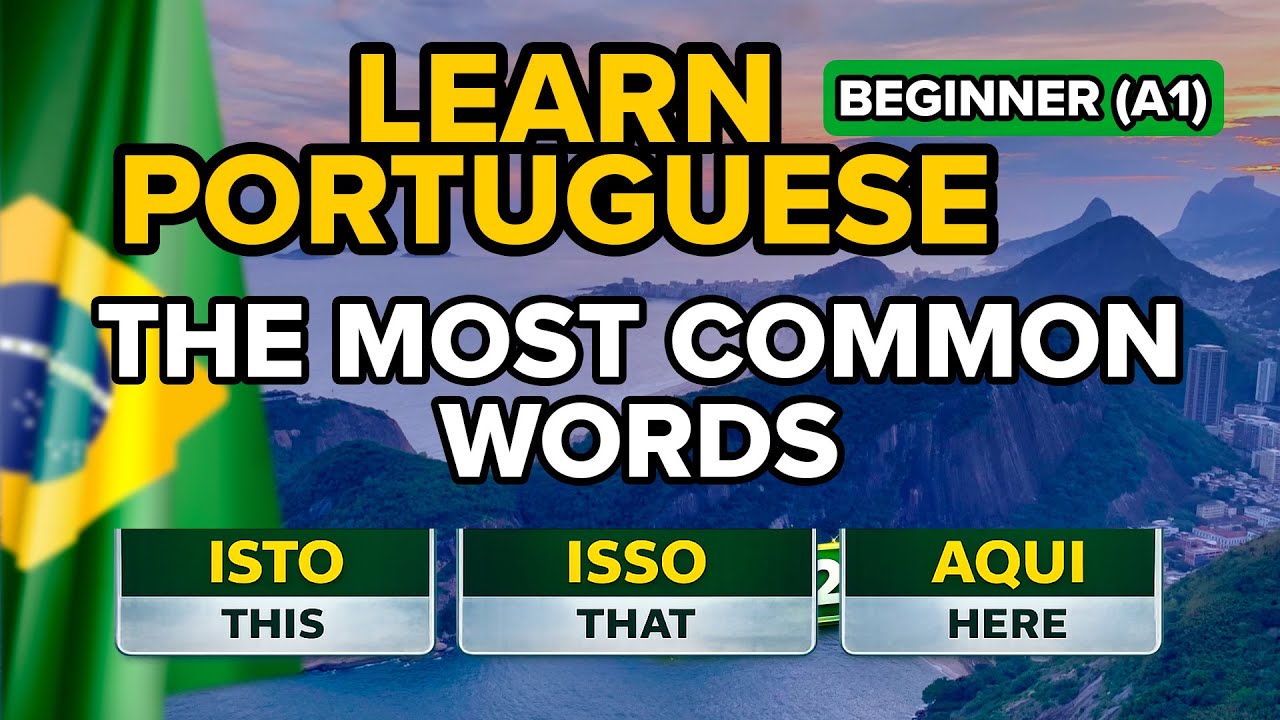 50 повседневных португальских слов, которые вы обязательно должны знать (Часть 2) 🇧🇷