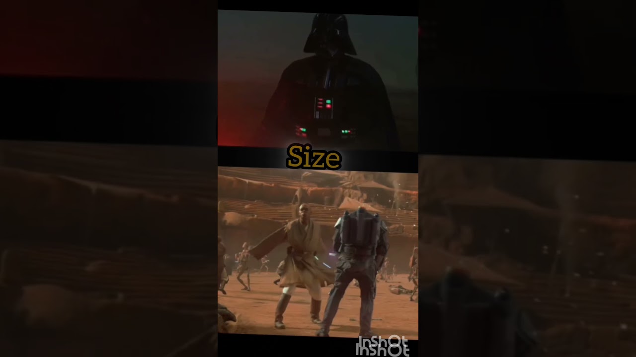 Mace Windu vs Darth Vader 
