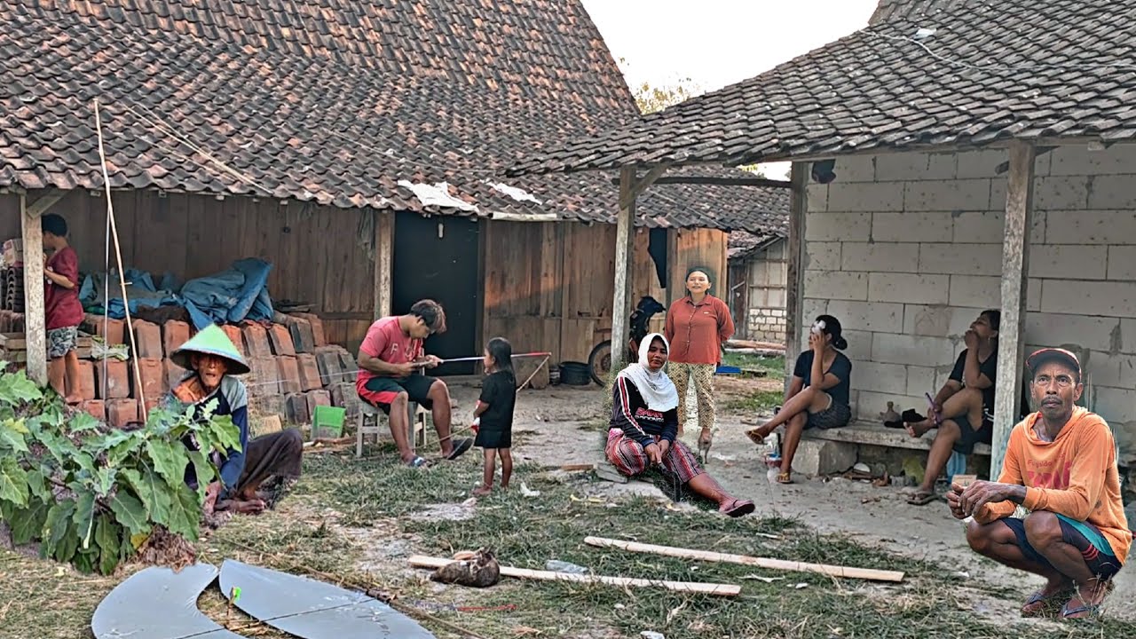 Bangga&Takjub‼️Semangat Warga Di Pedesaan,Yang Tak kenal Lelah,Suasana Damai Suku Jawa Tengah Hutan