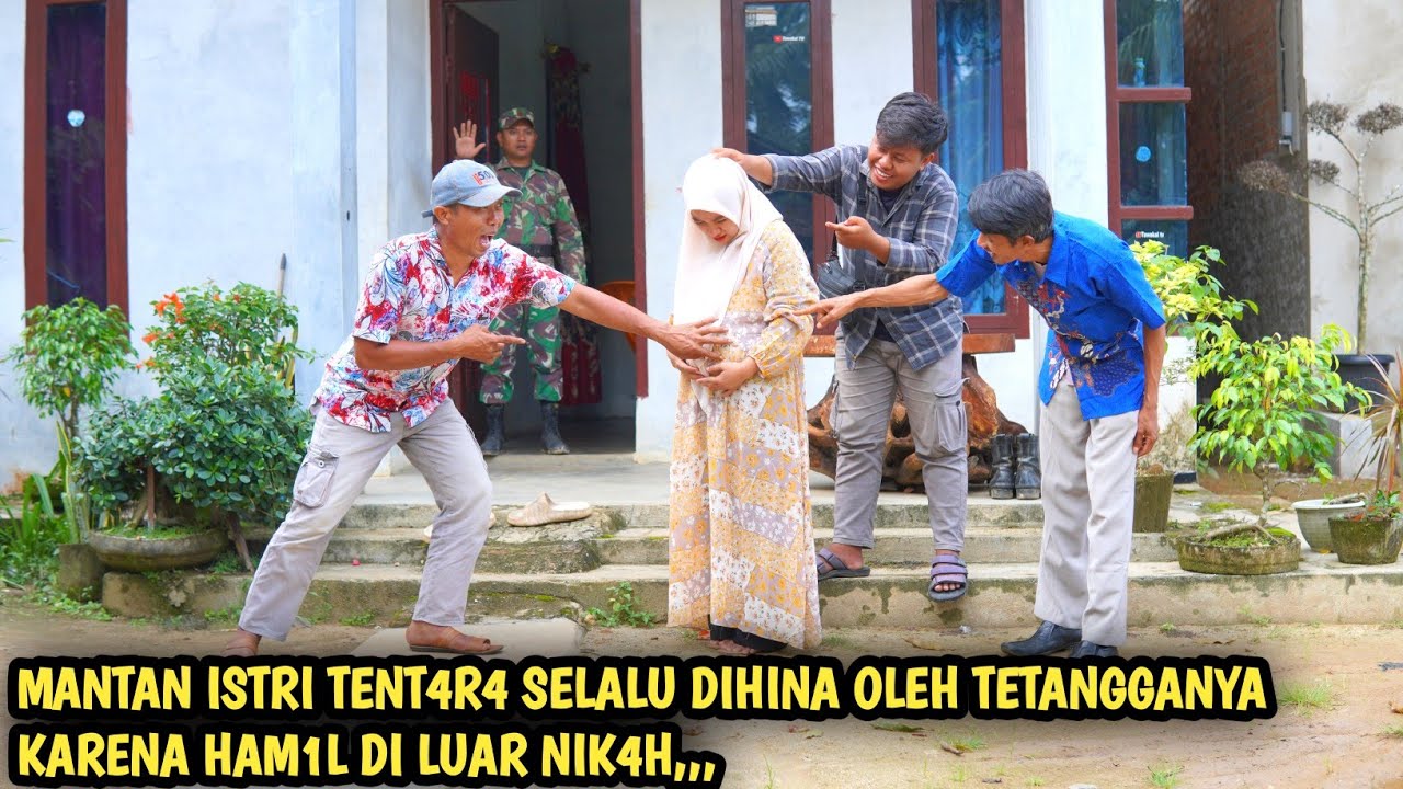 MANTAN ISTRI TENTARA SELALU DIHINA OLEH TETANGGANYA KARENA HAMIL DILUAR NIKAH, AKHIRNYA !!