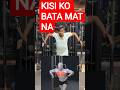 LOWER CHEST KA WOURKOUT REAL RULES #shortsvideo #gym #shorts #