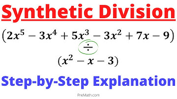 How to Divide Polynomials when the Divisor is a Trinomial - USE Synthetic Division!