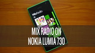 MixRadio on Nokia Lumia 730 screenshot 2