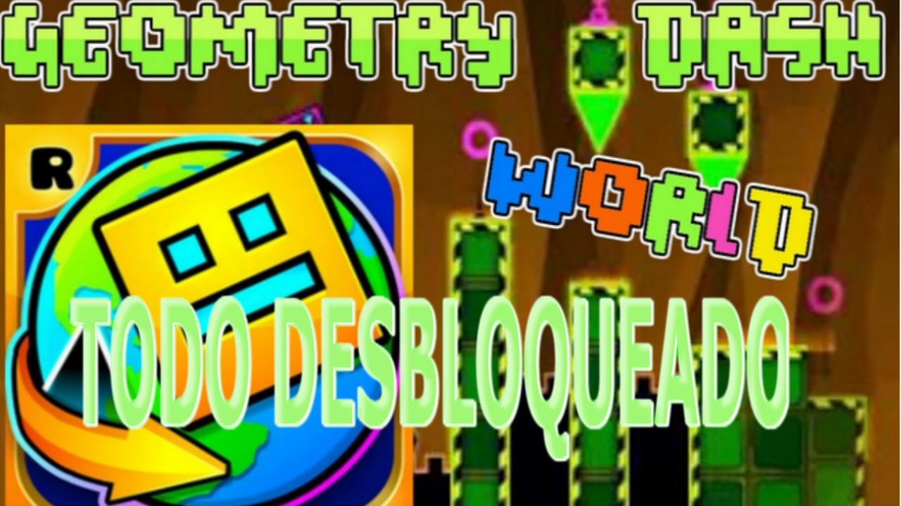 Geometry Dash World | TODO DESBLOQUEADO - YouTube