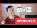 Timeblocking - Fantastical vs TickTick