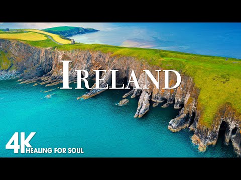 IRELAND Scenic Relaxation Film With Calming Cinematic Music