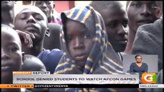 Angry students burnt down dormitory