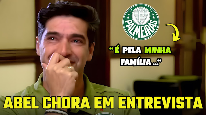 ABEL SE EMOCIONA EM ENTREVISTA AO FALAR DE FUTURO NO PALMEIRAS! ULTIMAS NOTICIAS DO VERDÃO