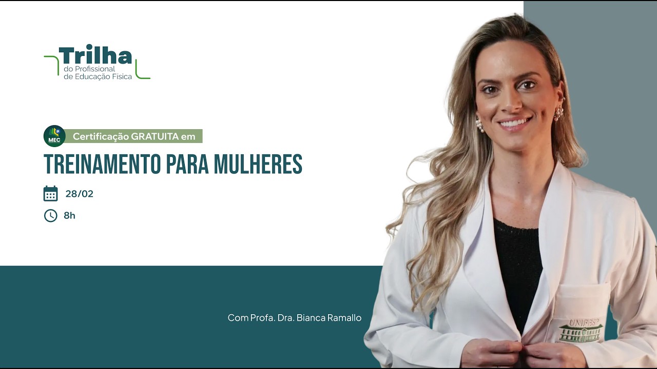 Trilha do Profissional de Educação Física- Treinamento Feminino - CREF7 DF