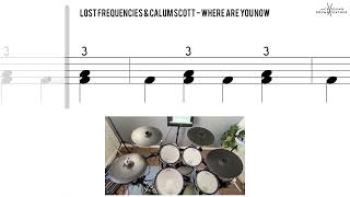 How to Play 🥁   Where Are You Now   Lost Frequencies Resimi