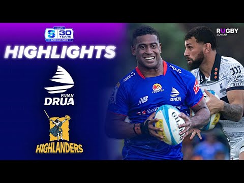 Fijian Drua v Highlanders Highlights | Round 12 | Super Rugby Pacific 2026