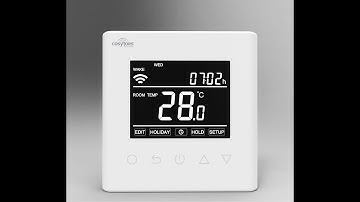 Cosytoes Curve WIFI Thermostat - Connection and Mobile Phone Set Up.