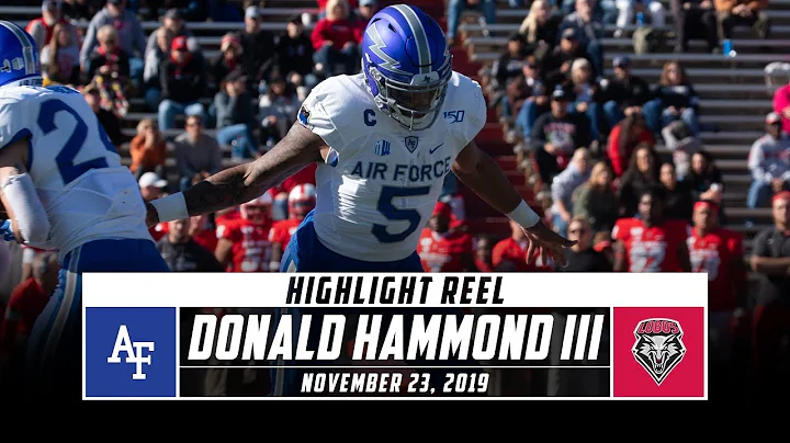 Donald Hammond III Highlights: Air Force vs. New M...
