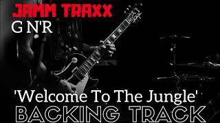 Video thumbnail of "Guns N Roses - Welcome To The Jungle - Backing Track. (Drums & Bass No Vocals)"
