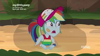 Twilight And Sunset Save Rainbow Dash Mlpeg - Spring Breakdown Hd