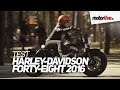 Test  harleydavidson fortyeight 2016