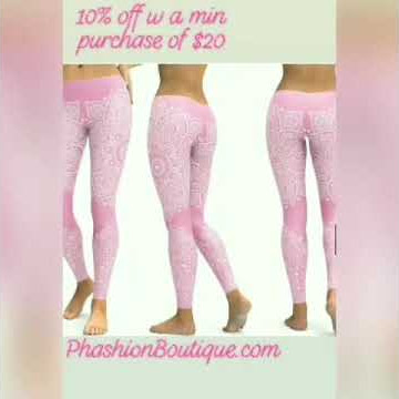 YOGA GYM SPANDEX LEGGINGS @ PHASHION BOUTIQUE