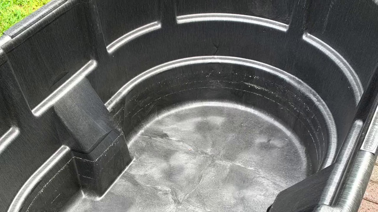 150 gallon stock tank garden pond YouTube