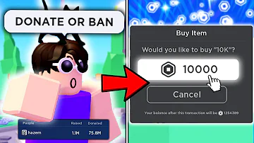 I Became the OWNER to get FREE ROBUX (Pls Donate 🤑)