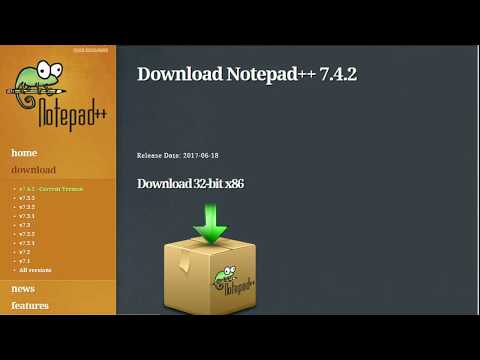 installing notepad++ learn html 5