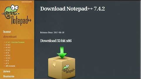 installing notepad++ learn html 5