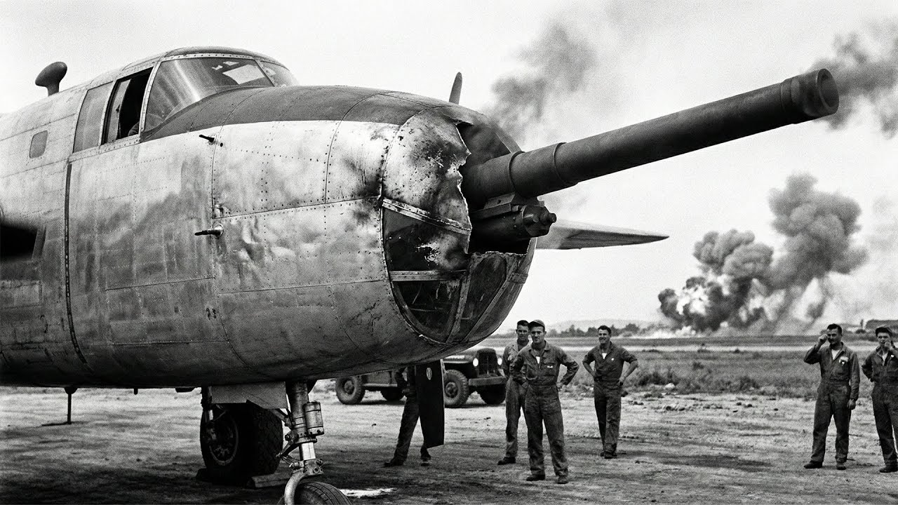 Незаконный летающий танк: как бомбардировщик B-25 Evolution Паппи Ганна потопил целый флот (Втора...