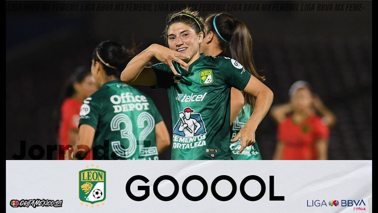 Gol A. Guajardo | Juárez 0 - 1  León | LigaBBVAMXFemenil | 