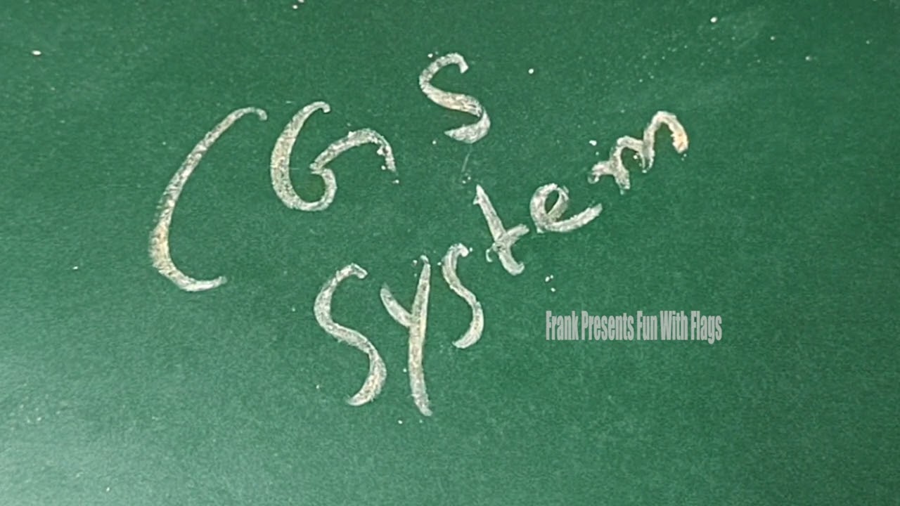 Cgs System Definition – Gauss Einheitensystem – FIHIDU
