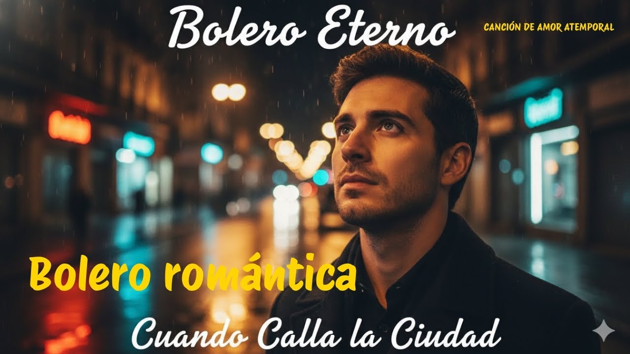 Cuando Calla la Ciudad – Bolero romántico para noches de soledad | Bolero Eterno