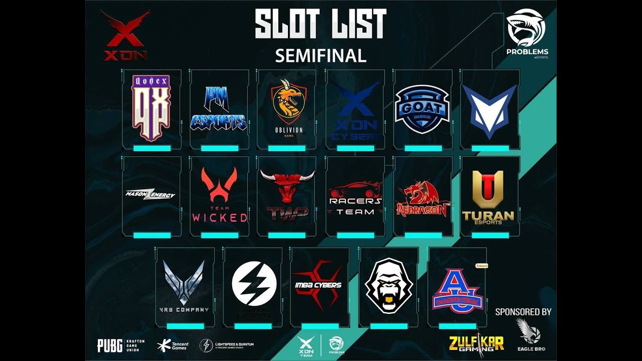 PUBG MOBILE - XON & PROBLEM TOURNAMENT SEMIFINAL