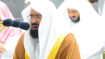 إبداع الشيخ عبد الرحمن السديس بأدائه الشهير من صلاة التهجد 1440 سورة البقرة