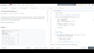 239. Sliding Window Maximum | LeetCode | Sparse Table | RMQ