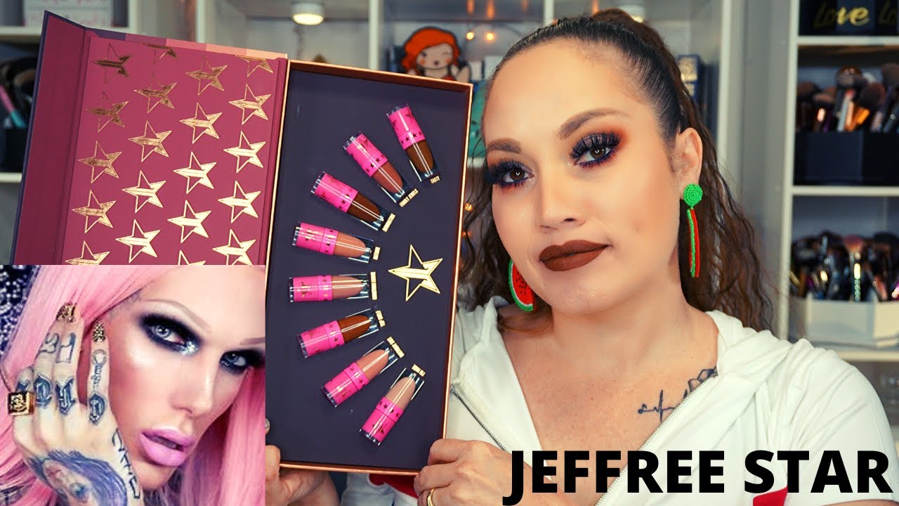 PONIENDO A PRUEBA CADA UNO DE LOS LABIALES DE JEFFREE STAR VALE LA PENA COMPRAR ESTE KIT RESEÑA