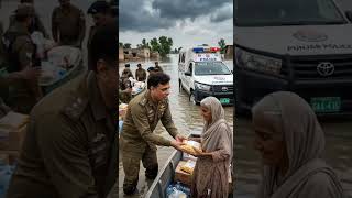 True Humanity Dpo Ahmed Mohyuddin Supports Flood-Affected Old Woman