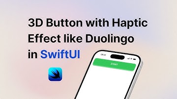 Making 3D Button with Haptic Effect like Duolingo in SwiftUI - Full Tutorial | iOS