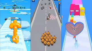 TALL MAN RUN VS LAYERMAN 3D VS ZOMBIE BATTLE  screenshot 1