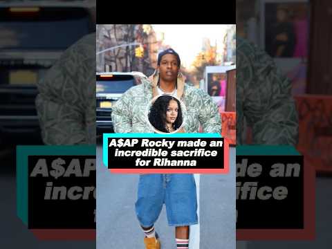 Did you notice the jewelry A$AP Rocky wore while dating Rihanna? He made an astonishing sacrifice