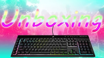 #SG4Y Corsair K55 RGB Pro Unboxing & Review