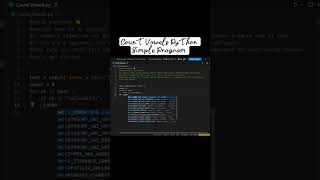 Python  Code for Counting Vowels #trending #coding #viral #begginers #youtubeshorts #youtubeshort