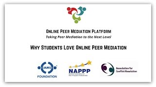 Why Students Love Online Peer Mediation - 3-Min Video