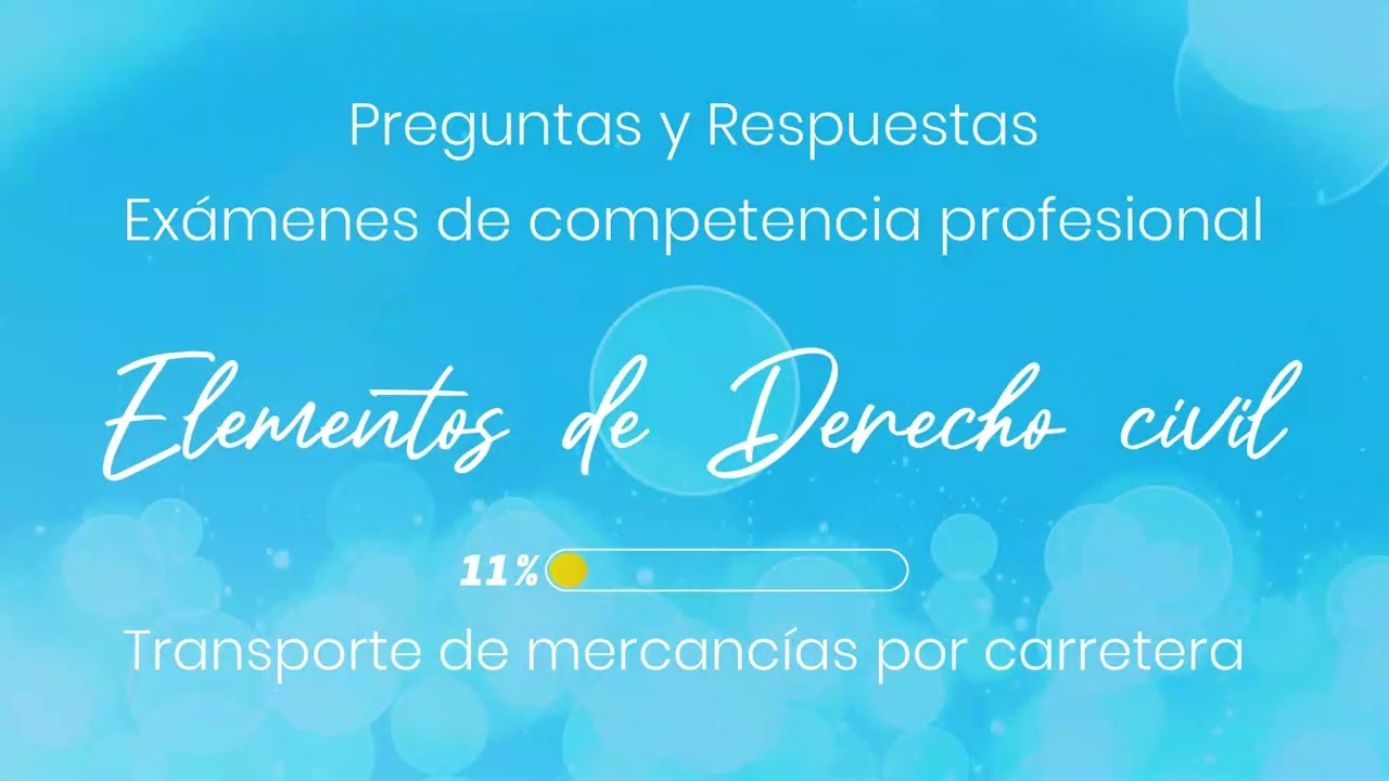Preguntas y respuestas para el Examen para el Transporte de mercancías por carretera