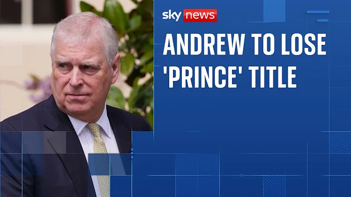 BREAKING: Prince Andrew to lose 'prince' title and vacate Royal Lodge