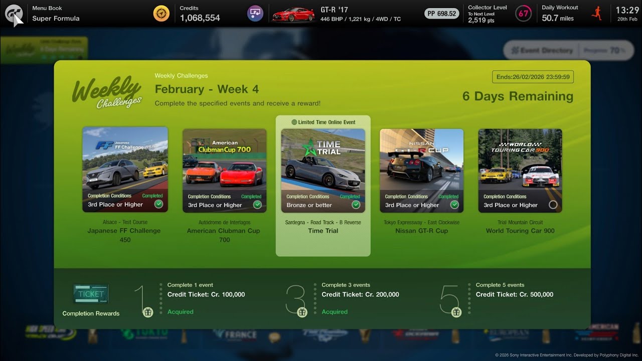 GT7 Weekly Challenges – Easy Wins & Best Cars (Week 4)