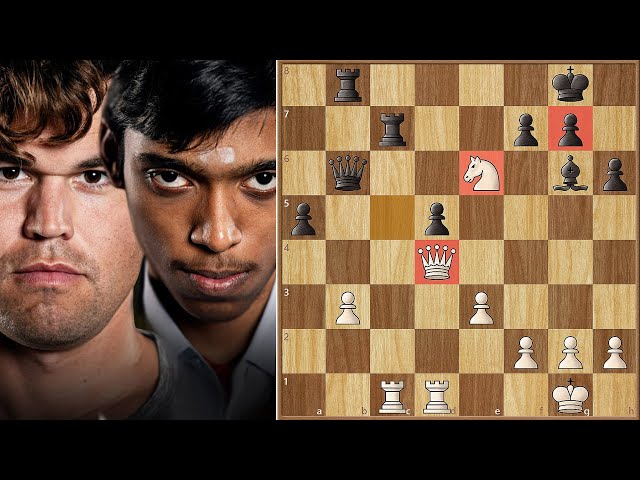 If There's a Way, He Will Find It! || Magnus vs Praggnanandhaa | Norway Chess 2024 ARMAGEDDON class=
