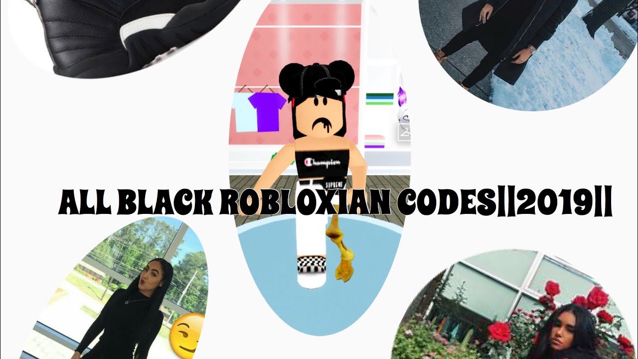 All Black Robloxian Highschool Outfit Codes 2019 For Girls