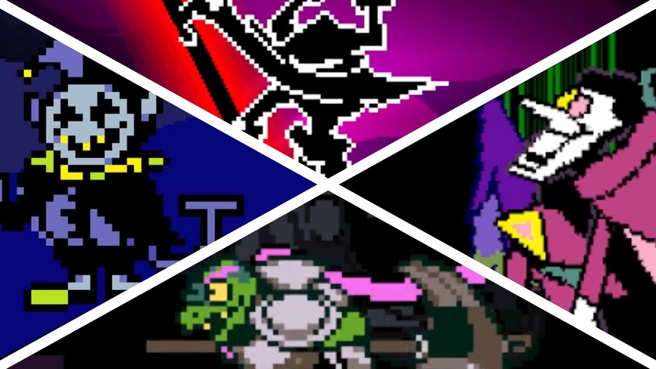 DELTARUNE Chapter1-4 全裏ボス ノーダメクリア動画集 【NO HIT】