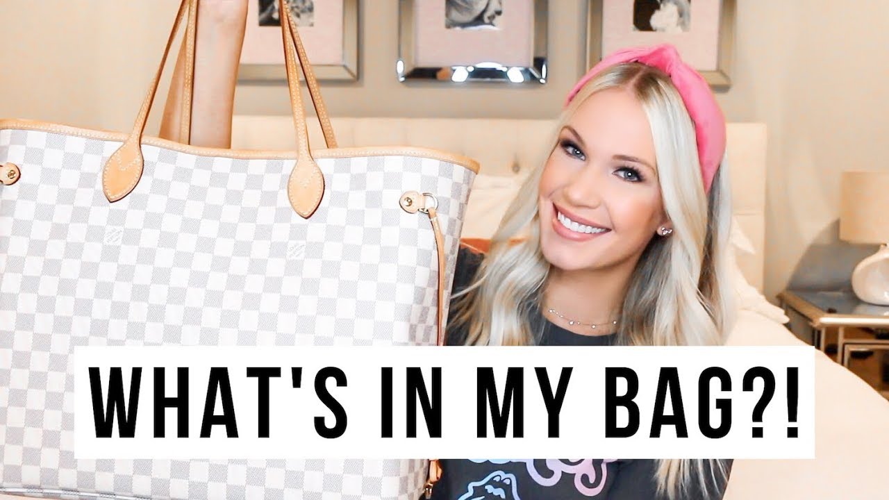 WHAT’S IN MY BAG | LOUIS VUITTON NEVERFULL GM - YouTube